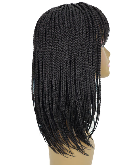 Devika Silky Long 16.5" Synthetic Full Wig with Front Bangs