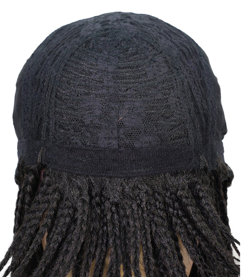 Devika Silky Long 16.5" Synthetic Full Wig with Front Bangs