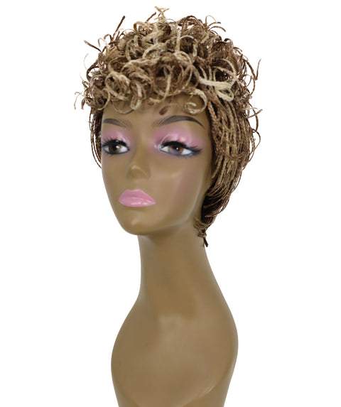 Zora Undercut Longer Layers Pixie Short 10 Inch Wig with Tousled Curly