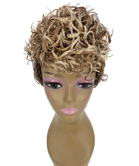 Zora Undercut Longer Layers Pixie Short 10 Inch Wig with Tousled Curly