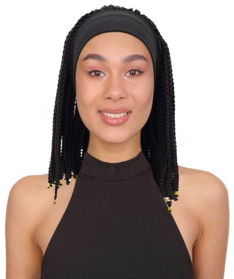 Isolde Easy Slip-On 15 Inch Shoulder-Length Braided Headband Hair Piece
