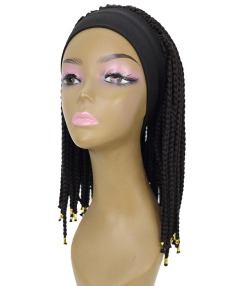 Isolde Easy Slip-On 15 Inch Shoulder-Length Braided Headband Hair Piece