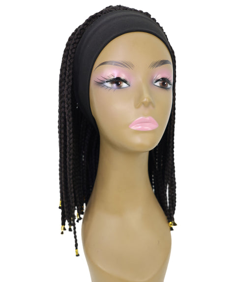 Isolde Easy Slip-On 15 Inch Shoulder-Length Braided Headband Hair Piece