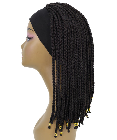 Isolde Easy Slip-On 15 Inch Shoulder-Length Braided Headband Hair Piece