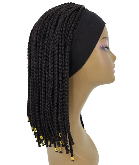 Isolde Easy Slip-On 15 Inch Shoulder-Length Braided Headband Hair Piece