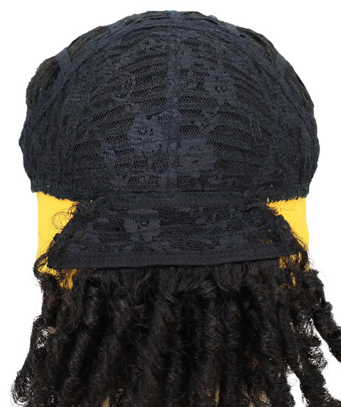 Kundai 10 Inch Two-Strand Twist Half Wig with Natural-Look Rope Twists