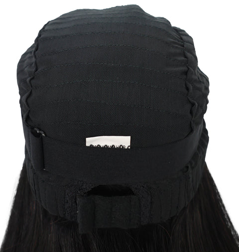 Sefina 28-Inch Straight Human Hair Lace Wig | Pre-Plucked Hairline, Glueless, Soft & Silky for Everyday Wear