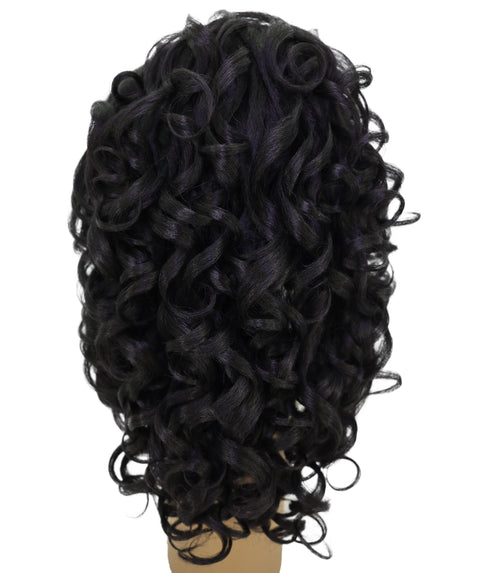 LUXLUXE Deep Curly Half 24" Wig – Curl Textured 214g Hair with Full Volume Elegant Look
