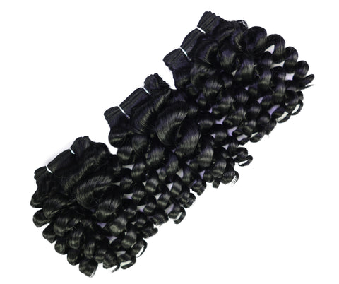 LUXLUXE Spiral Curl Synthetic Hair Extension - 4.75 Inch 110g Defined Curly Style for Versatile Hair Styling