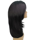 Valona Black Curved Ends Lace Wig