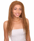 Nikkita Golden Blonde Twist Box Braids wig