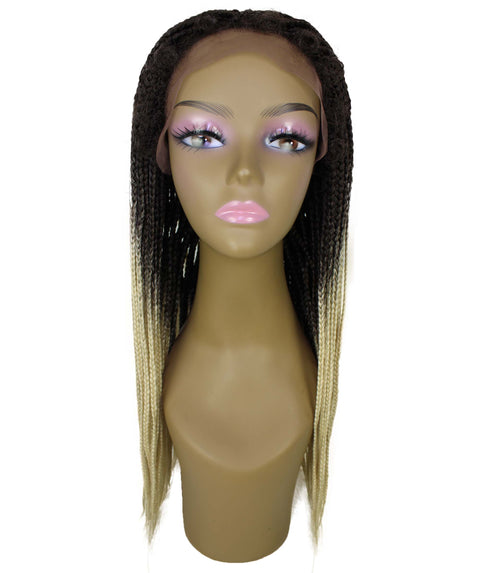 Layla Black Blonde Synthetic HD Lace Wig wig
