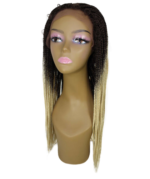 Layla Black Blonde Synthetic HD Lace Wig wig