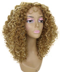 Precious Blonde Blend Trendy Afro Lace Wig