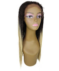 Layla Black Blonde Synthetic HD Lace Wig wig