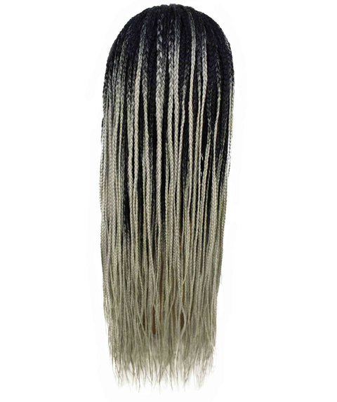 Layla Black Grey Synthetic HD Lace Wig wig