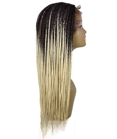 Layla Black Blonde Synthetic HD Lace Wig wig