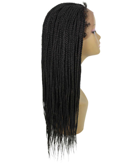 Layla Natural Black Synthetic HD Lace Wig wig