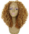 Precious Strawberry Blonde Trendy Afro Lace Wig