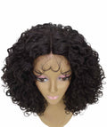 Precious Dark Brown Trendy Afro Lace Wig