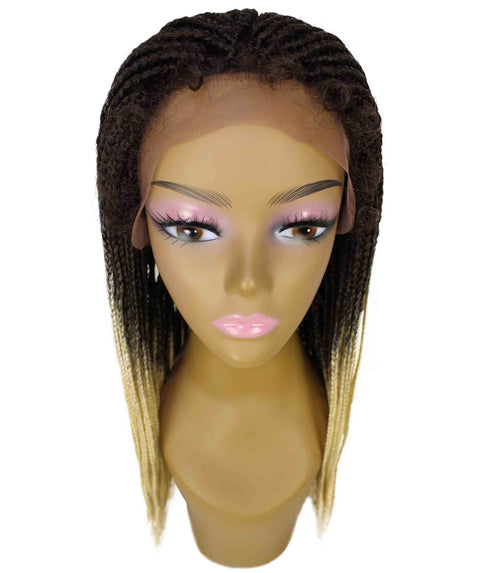 Layla Black Blonde Synthetic HD Lace Wig wig
