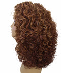 Precious Copper Auburn Blend Trendy Afro Lace Wig