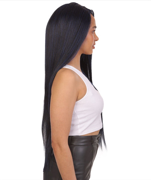 Monique Bluish Black Blend Lace Wig