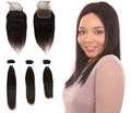Naural Black Virgin Hair closure
