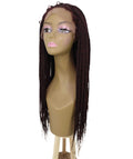 Layla Red and Black Synthetic HD Lace Wig wig