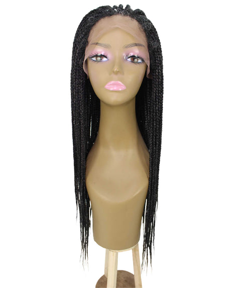 Layla Pepper Grey Synthetic HD Lace Wig wig