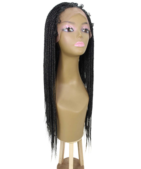 Layla Pepper Grey Synthetic HD Lace Wig wig