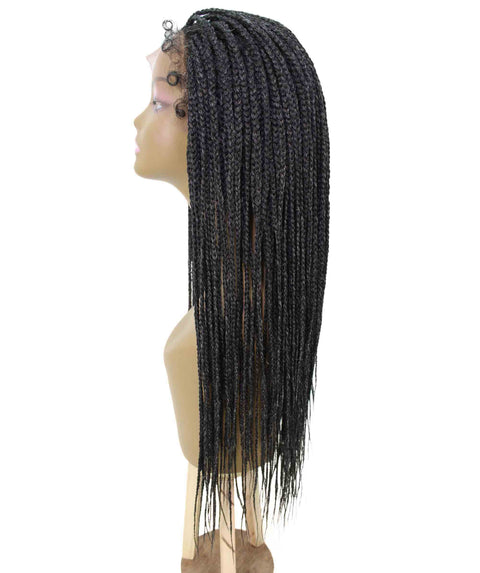 Layla Pepper Grey Synthetic HD Lace Wig wig