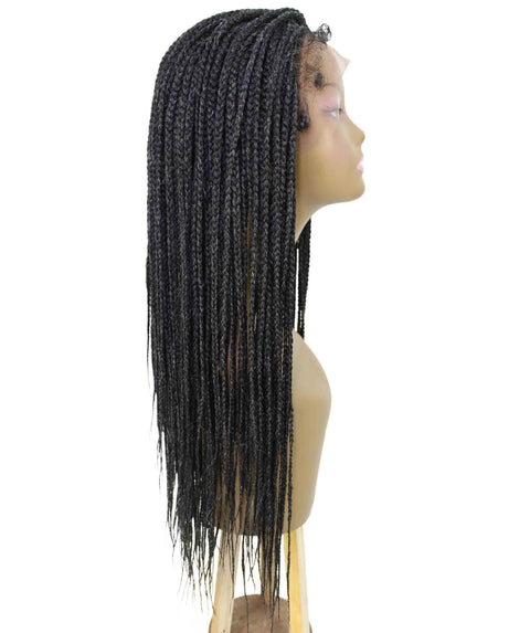 Layla Pepper Grey Synthetic HD Lace Wig wig