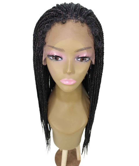 Layla Pepper Grey Synthetic HD Lace Wig wig