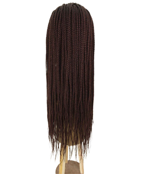 Layla Dark Auburn Synthetic HD Lace Wig wig