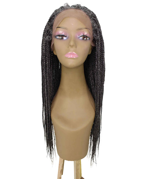 Layla Charcoal Grey Synthetic HD Lace Wig wig