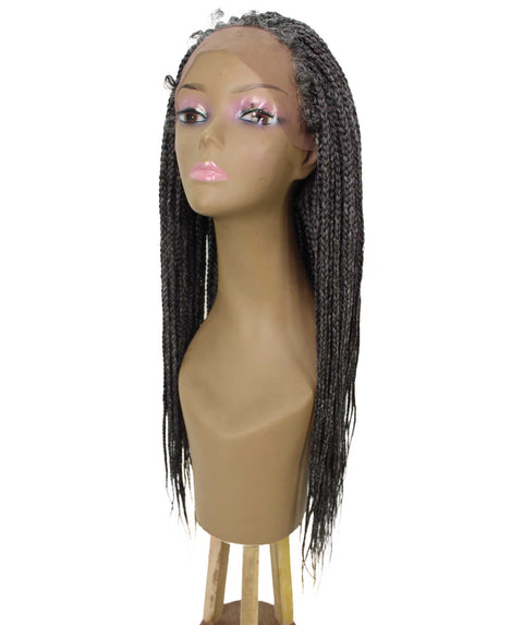 Layla Charcoal Grey Synthetic HD Lace Wig wig