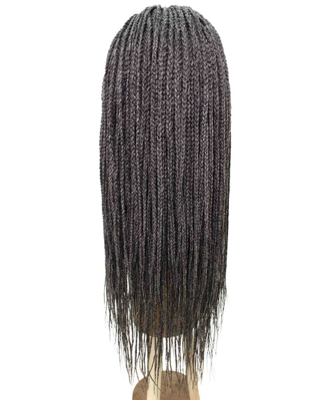 Layla Charcoal Grey Synthetic HD Lace Wig wig