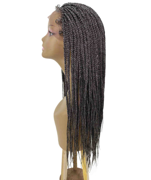 Layla Charcoal Grey Synthetic HD Lace Wig wig
