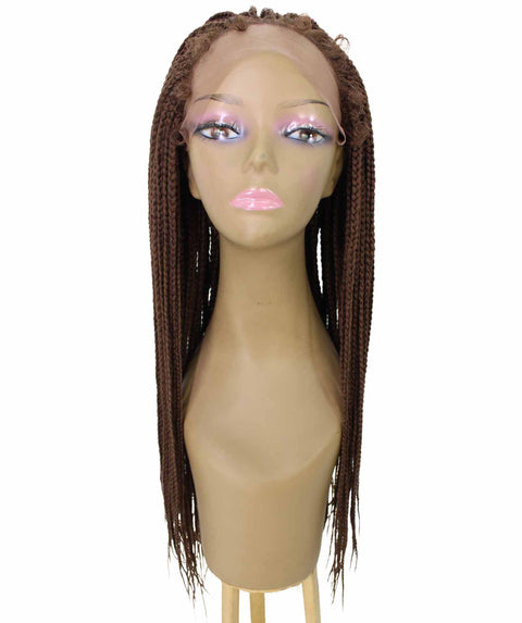Layla Mahogany Brown Synthetic HD Lace Wig wig