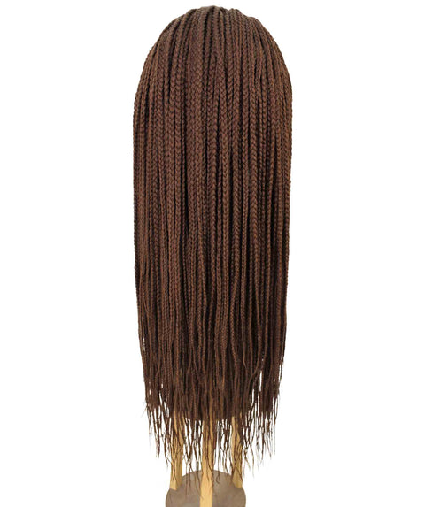 Layla Mahogany Brown Synthetic HD Lace Wig wig