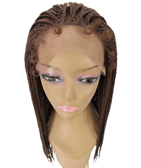 Layla Mahogany Brown Synthetic HD Lace Wig wig
