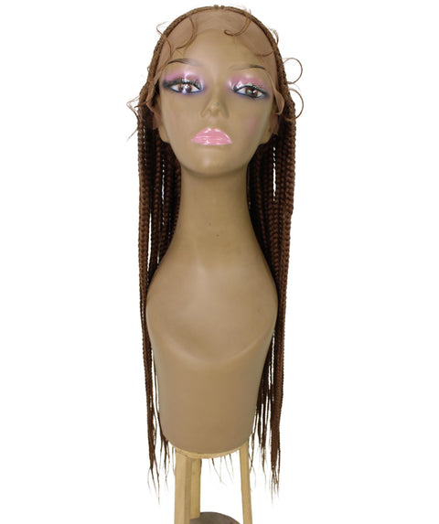 Viola Copper Blonde Lace Braided Wig
