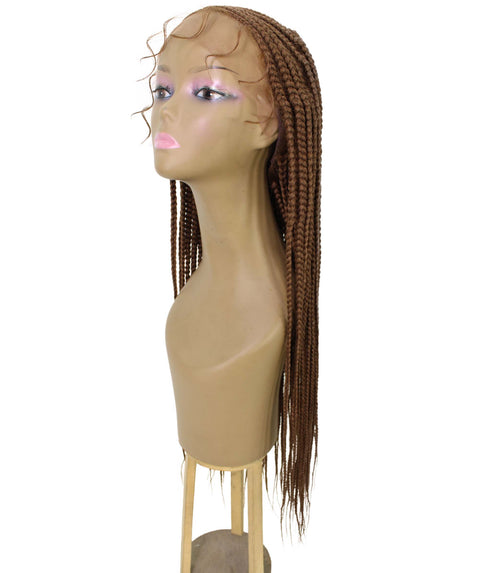 Viola Copper Blonde Lace Braided Wig