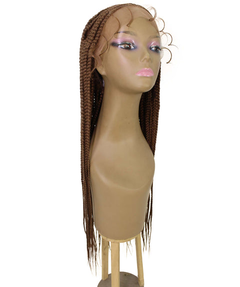 Viola Copper Blonde Lace Braided Wig