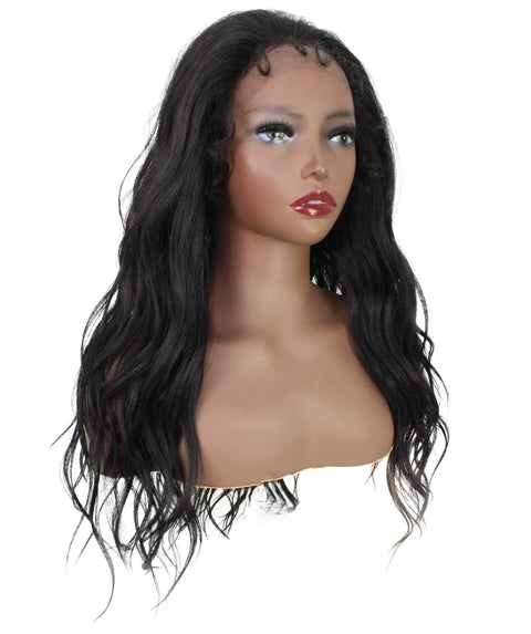 Willow Natural Black Glamour Lace Wig