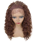 Carrie Dark Golden Brown Lace Wig