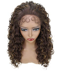 Carrie Brown with Golden Lace Wig