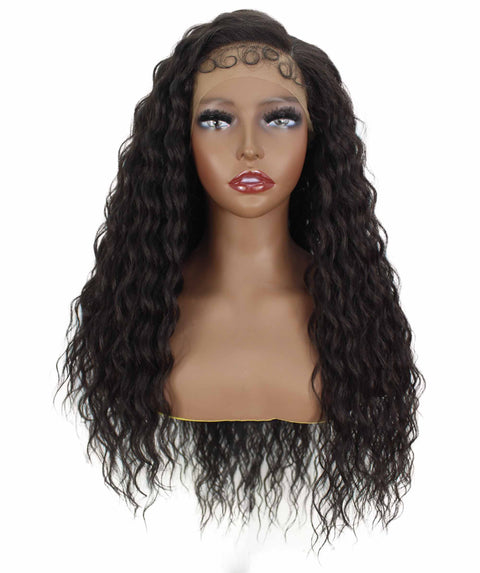 Faith Dark Brown Ringlet Lace Wig