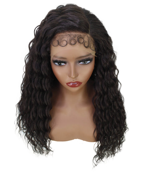 Faith Dark Brown Ringlet Lace Wig